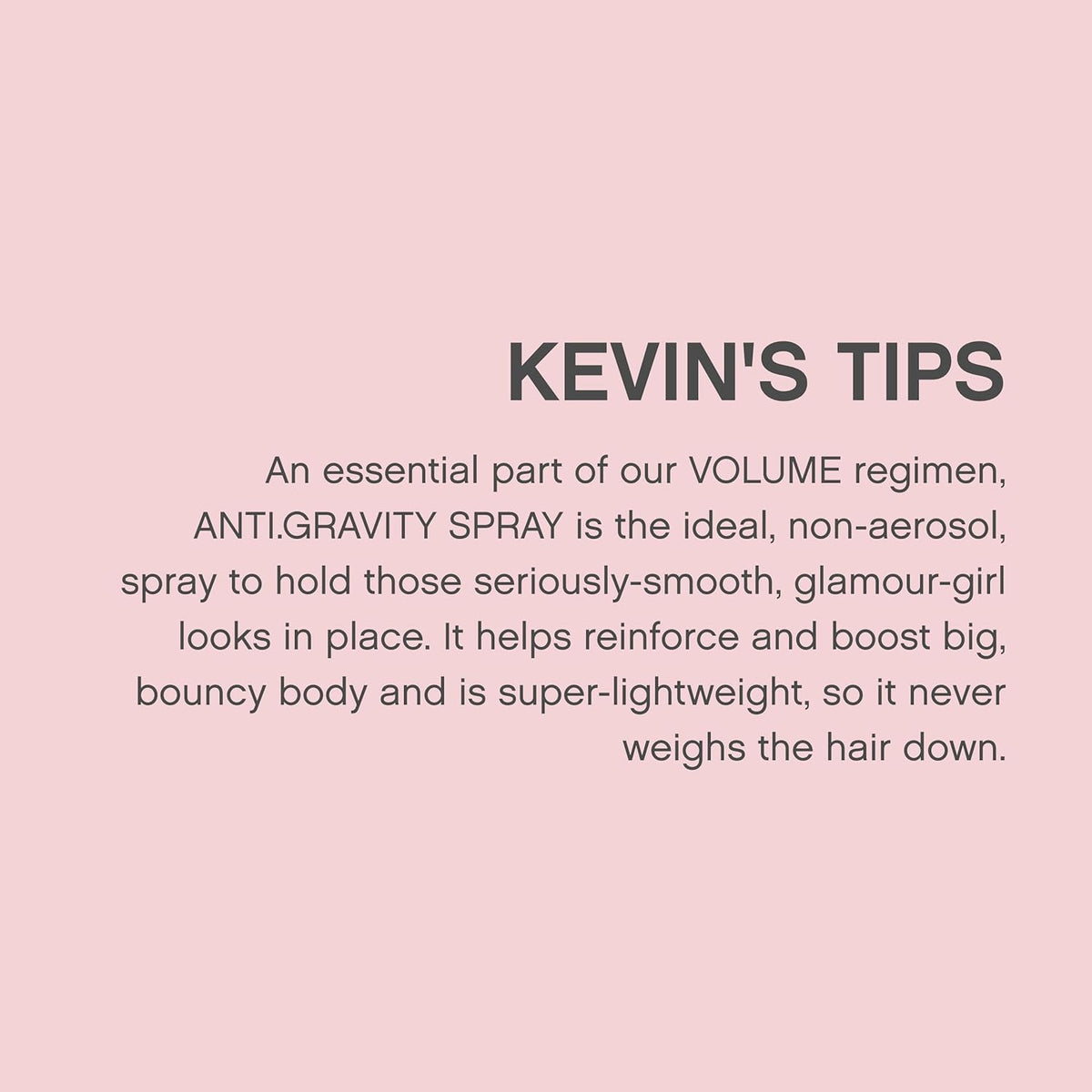 KEVIN.MURPHY Anti Gravity Spray 150 mL (5.1 fl oz) Styling Kevin Murphy