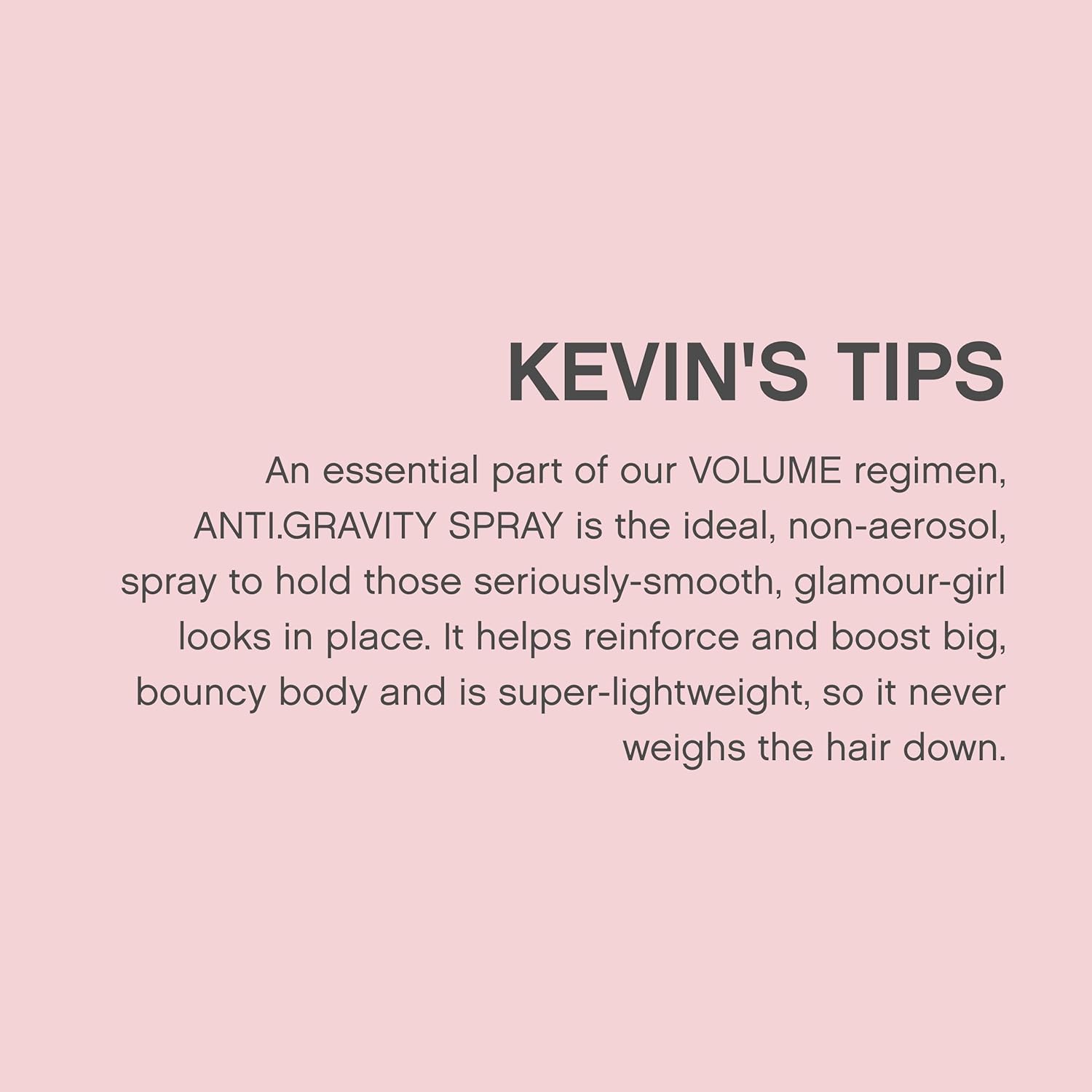 KEVIN.MURPHY Anti Gravity Spray 150 mL (5.1 fl oz) Styling Kevin Murphy