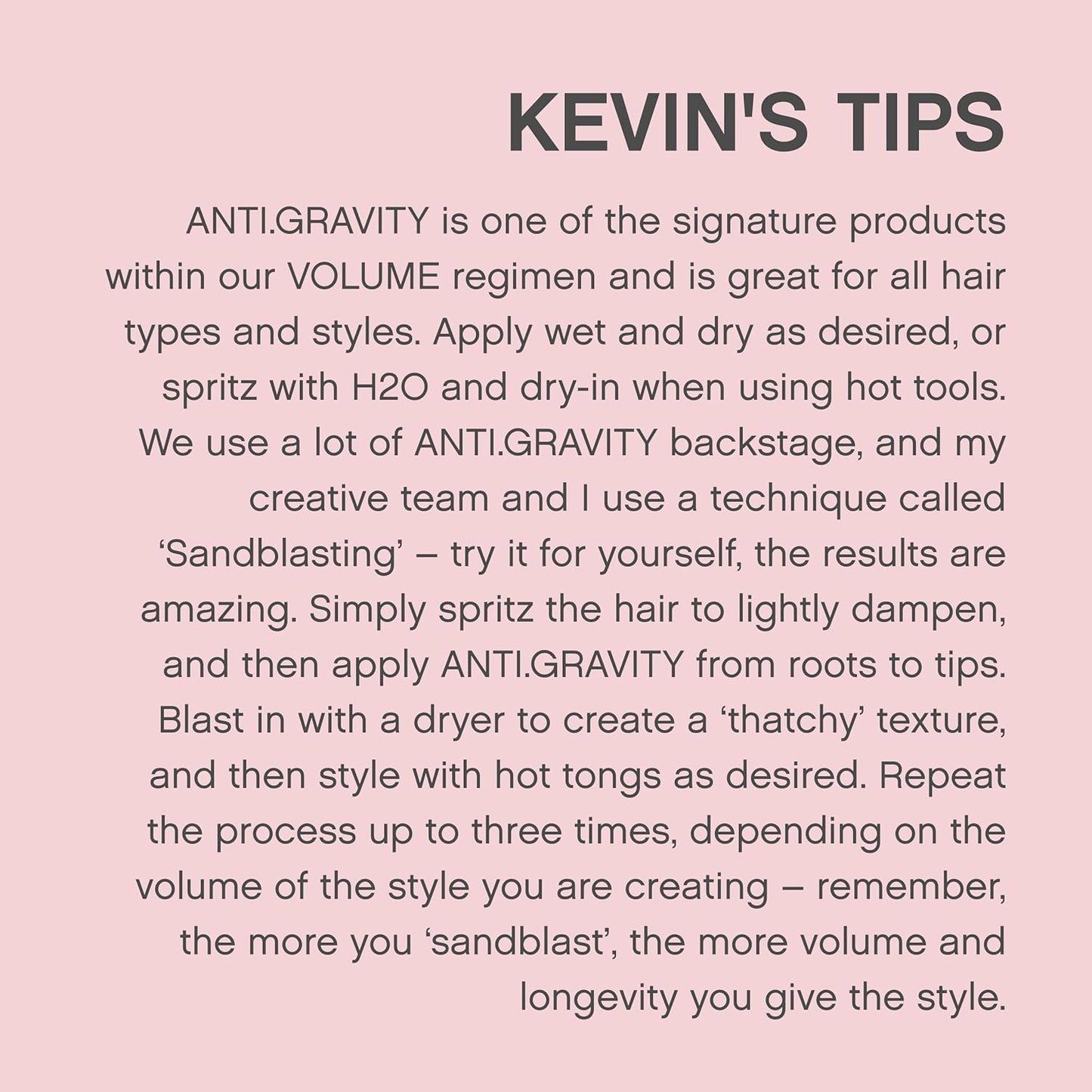 Kevin Murphy - Anti Gravity Volumiser - 150mL / 5.1 Fl oz