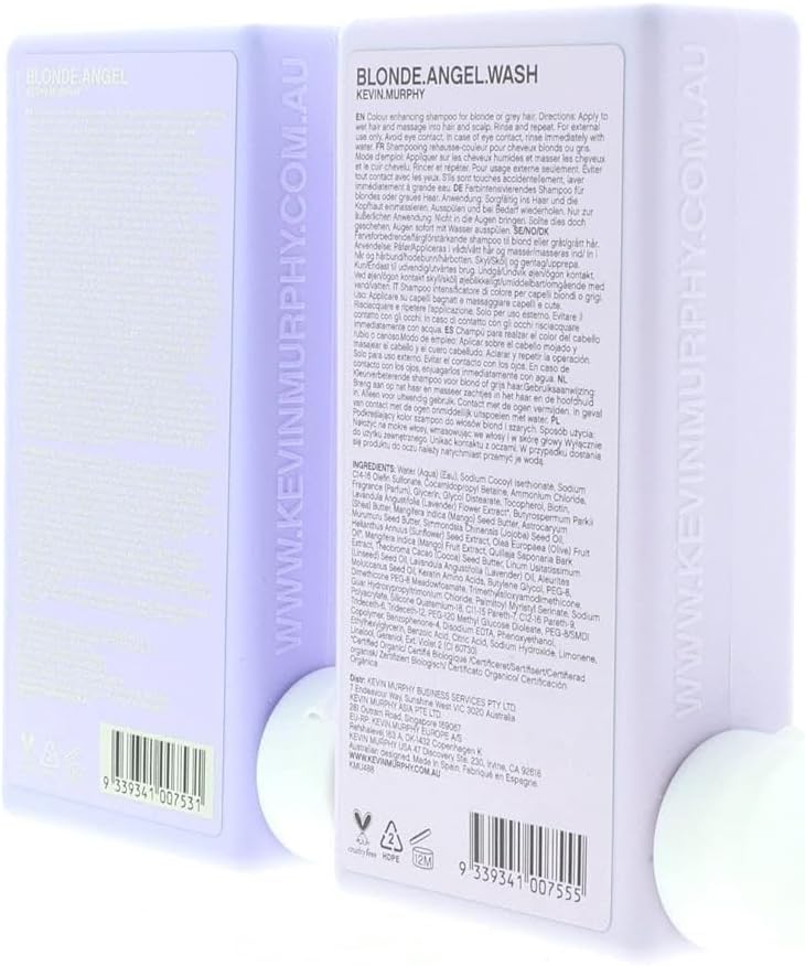 Kevin Murphy - Blonde Angel Wash 250ml & Blonde Angel Colour Enhancing Treatment 250ml DUO [Hair Care] Hair Care Kevin Murphy   