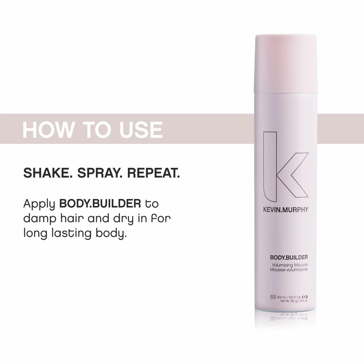 Kevin Murphy: Body Builder Volumizing mousse - 350mL [Beauty] Health Care Kevin Murphy   