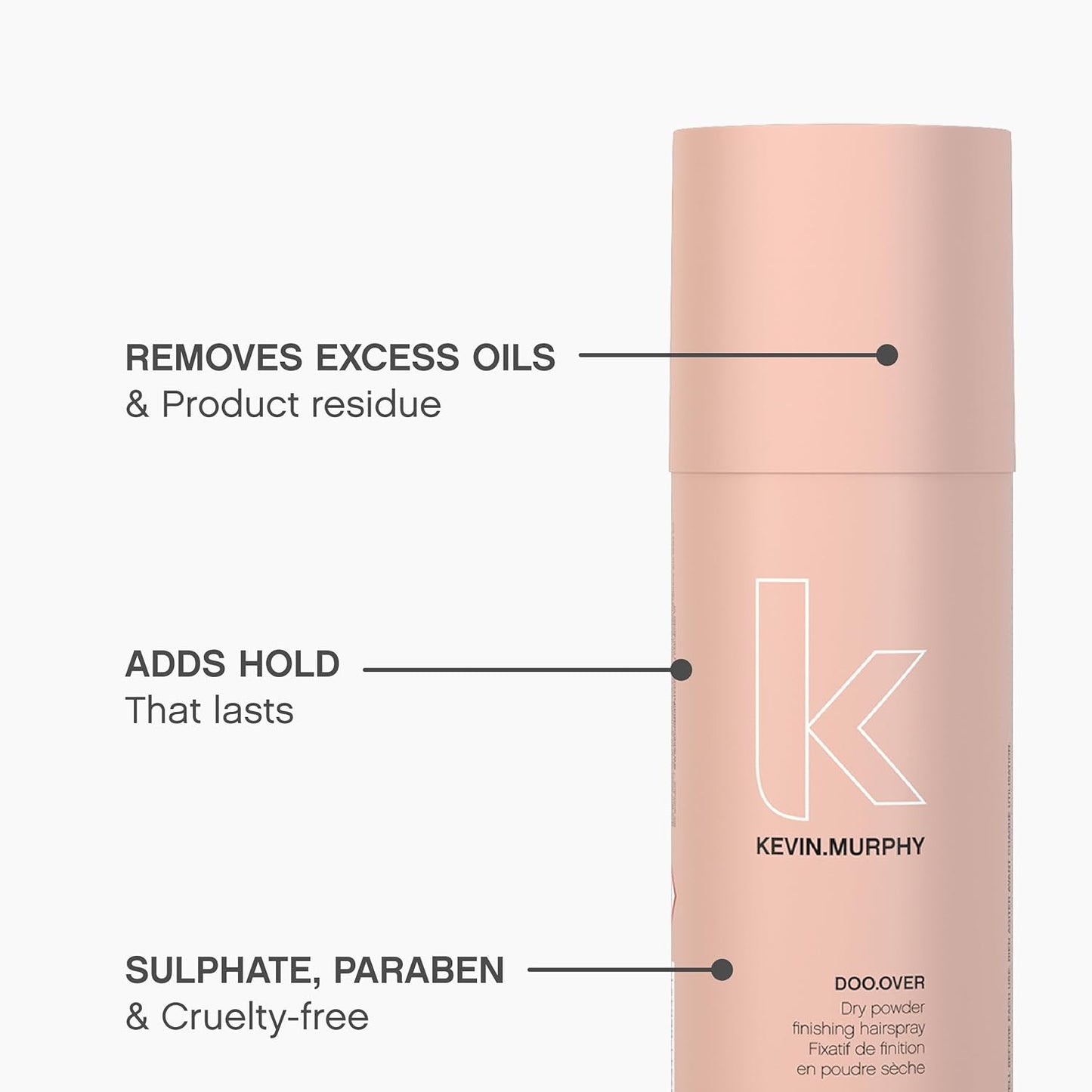 Kevin Murphy - Doo Over - Dry Powder Finishing Hairspray - 250mL / 8.5 Fl oz