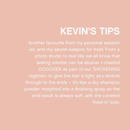 Kevin Murphy - Doo Over - Dry Powder Finishing Hairspray - 250mL / 8.5 Fl oz