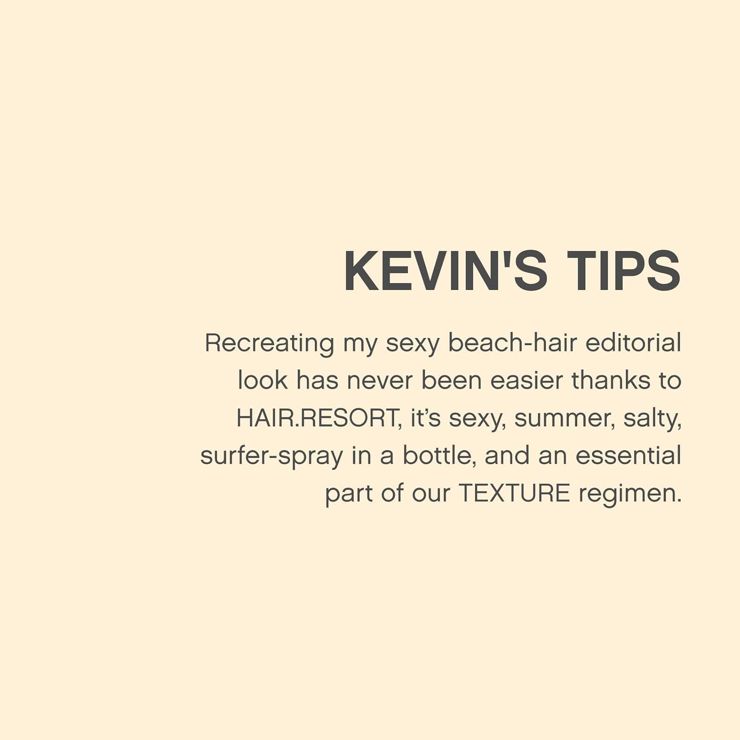 KEVIN.MURPHY Hair Resort Spray 150 mL (5.1 fl oz) Styling Kevin Murphy