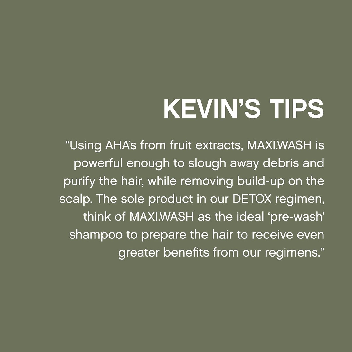 Kevin Murphy - Maxi Wash Detox Shampoo - 250mL / 8.4 Fl oz