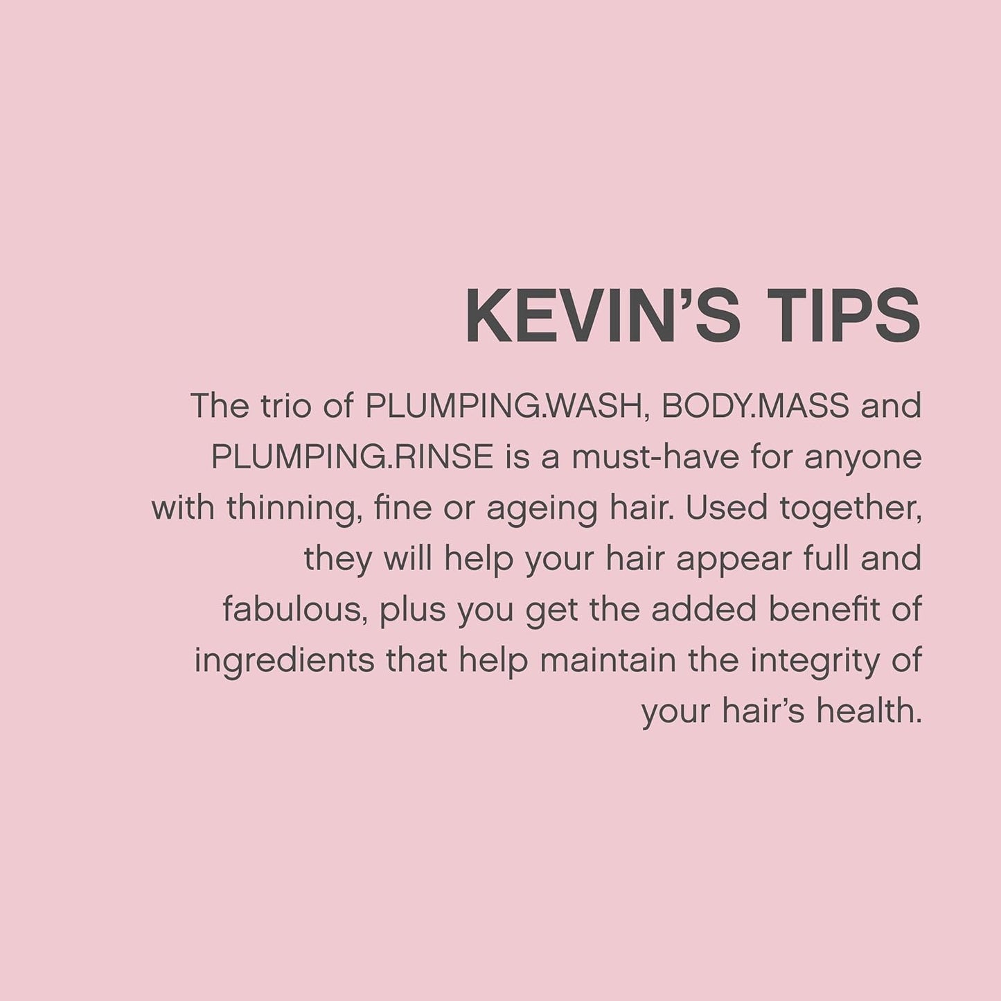 Kevin Murphy - Plumping Rinse - 1L / 33.8 Fl oz