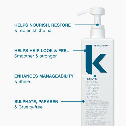 Kevin Murphy - Re.Store Cleansing Treatment - 1L / 33.8 Fl oz