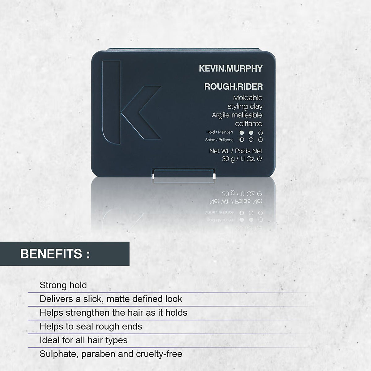 KEVIN.MURPHY Rough Rider Styling Clay 30 g (1.1 oz) Styling Kevin Murphy