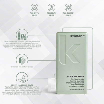 Kevin Murphy: Scalp Spa Wash - 250ml [Beauty] Hair Care Kevin Murphy   