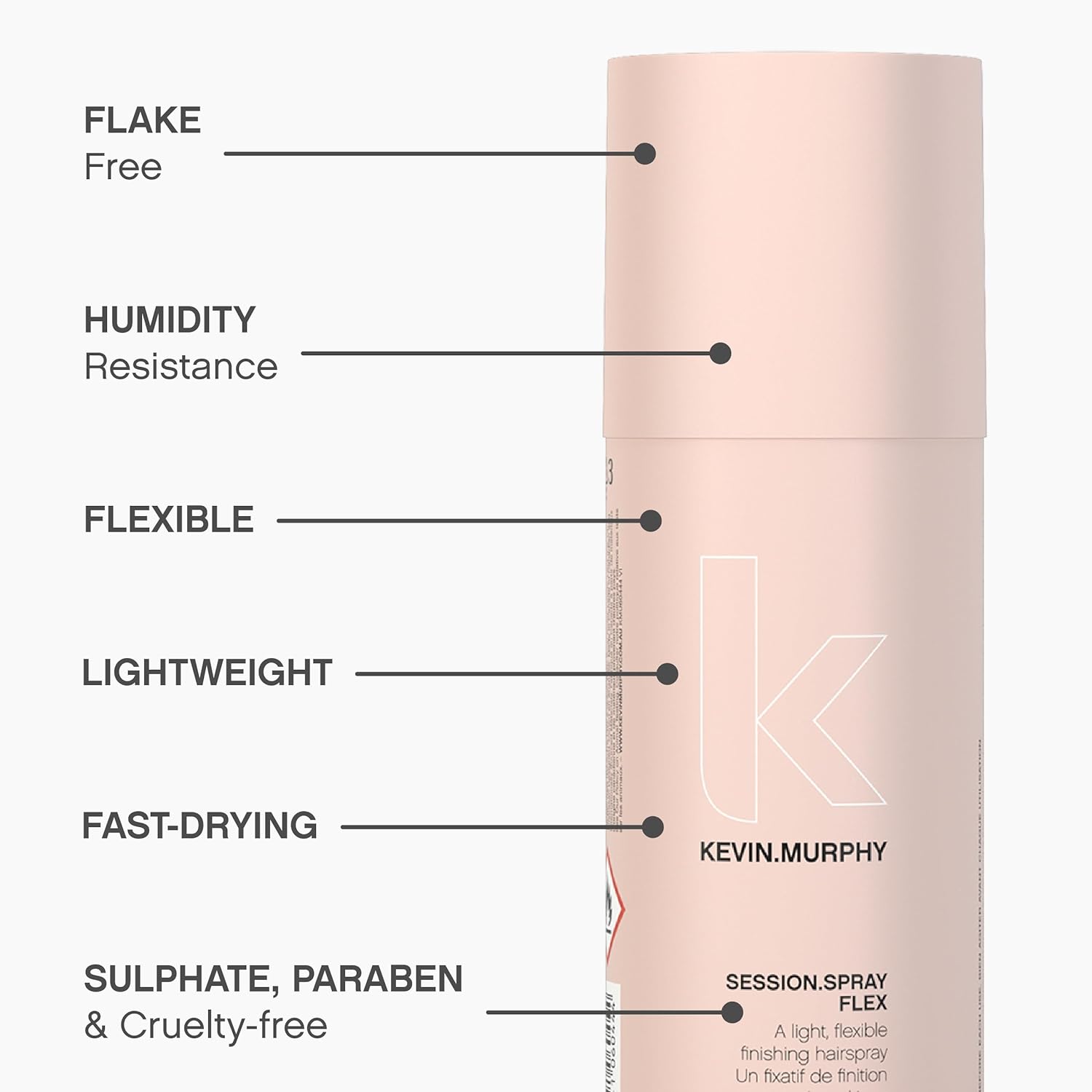 KEVIN.MURPHY Session Spray Flex l100 mL (3.4 fl oz) Styling Kevin Murphy