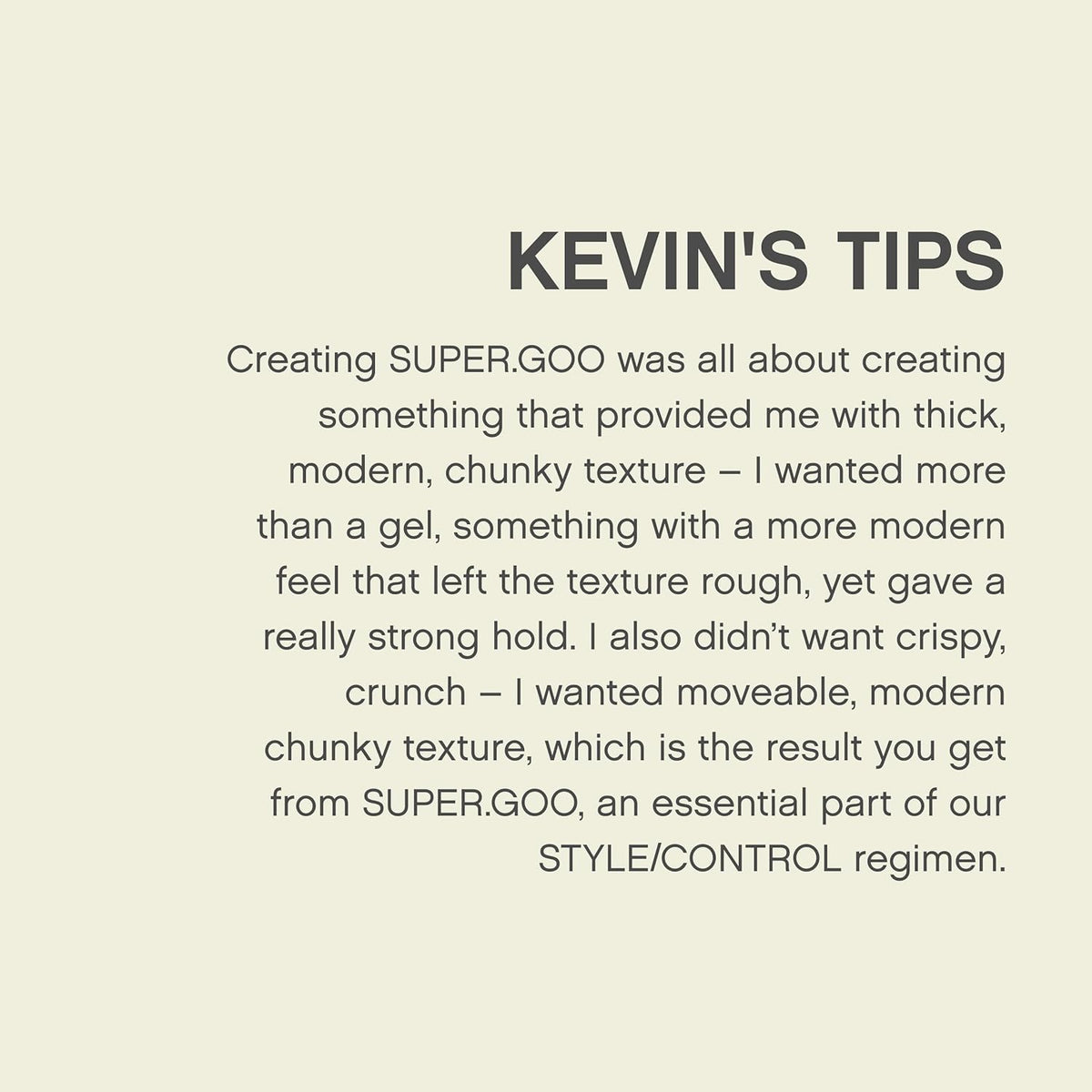 KEVIN.MURPHY Super Goo Rubbery Sculpting Gel 100g (3.5 oz) Styling Kevin Murphy