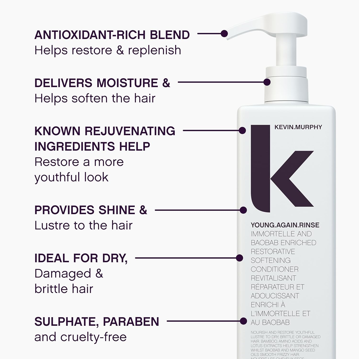 KEVIN.MURPHY Young Again Rinse 1 L (33.8 fl oz)