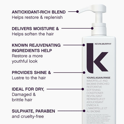 Kevin Murphy - Young Again Rinse - 1L / 33.8 Fl oz
