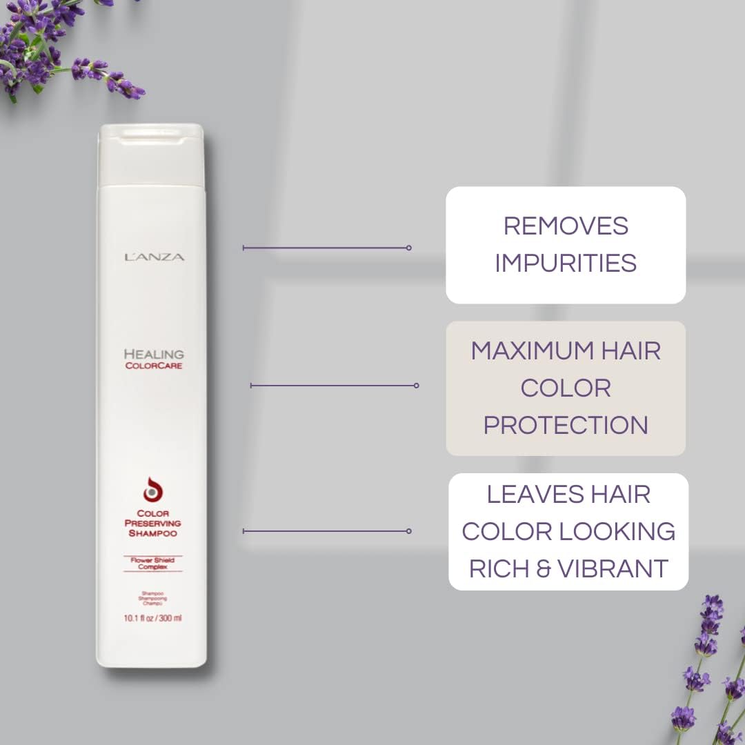 LANZA - Healing ColorCare Color Preserving Shampoo 1 L (33.8 fl oz) Shampoo LANZA