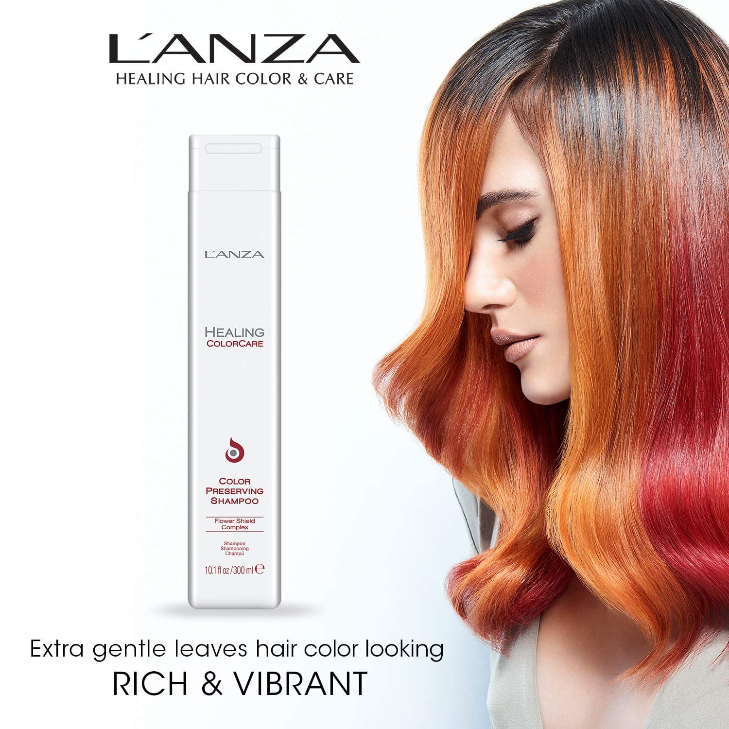 LANZA - Healing ColorCare Color Preserving Shampoo 1 L (33.8 fl oz) Shampoo LANZA