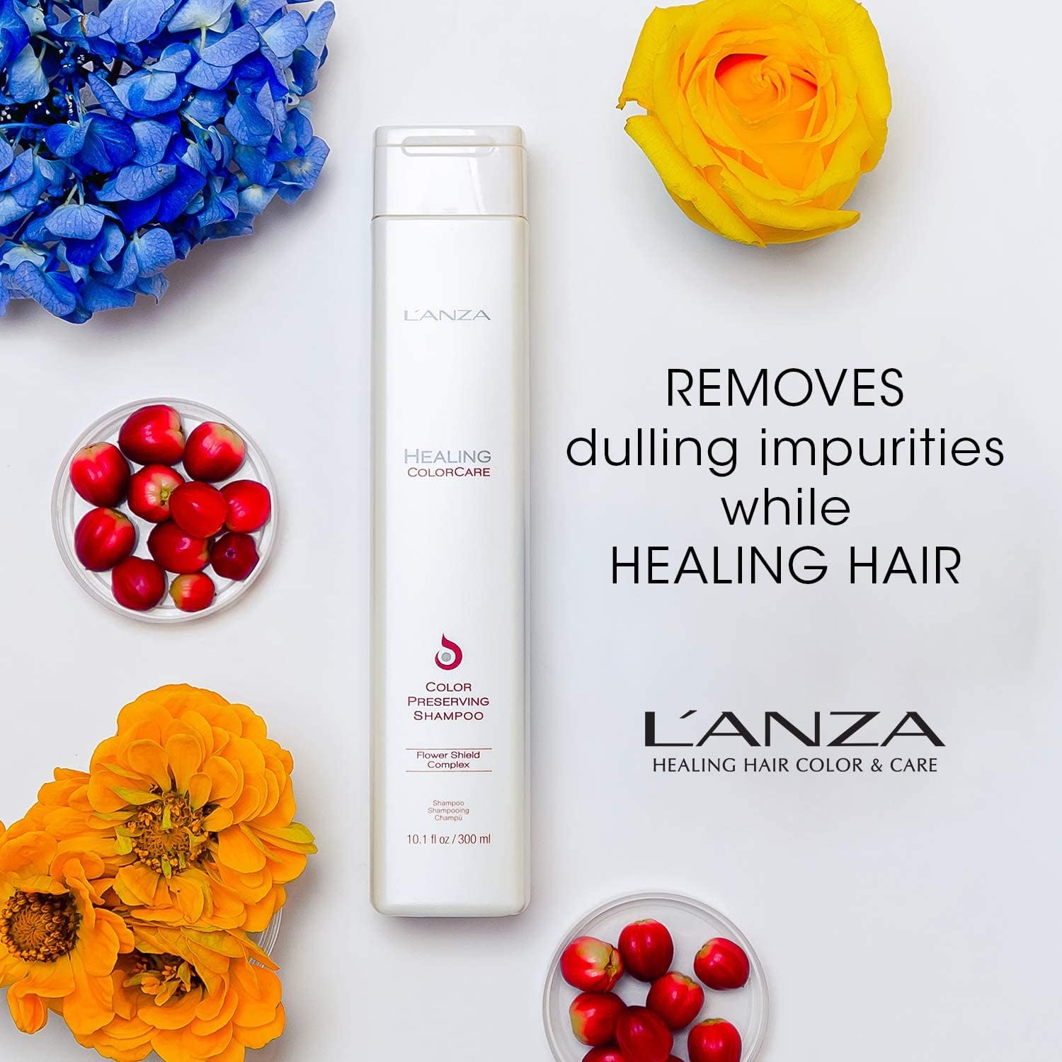 LANZA - Healing ColorCare Color Preserving Shampoo 1 L (33.8 fl oz) Shampoo LANZA