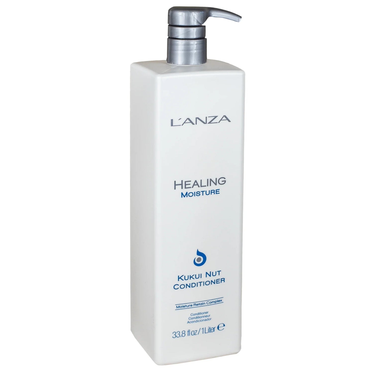 LANZA - Healing Moisture Kukui Nut Conditioner - 33.8oz / 1 Liter [Beauty] Beauty LANZA