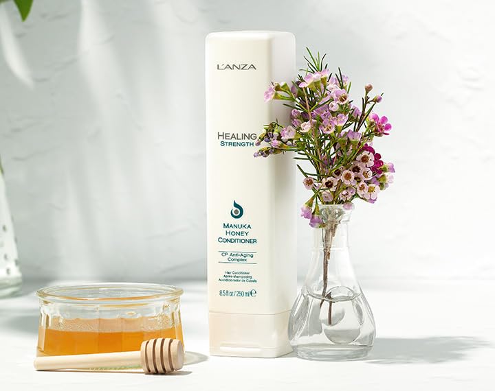 LANZA - Healing Strength Manuka Honey Conditioner - 33.8oz / 1 Liter [Beauty] Beauty LANZA