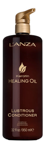LANZA - Keratin Healing Oil Lustrous Conditioner 1 L (33.8 fl oz) Conditioner LANZA