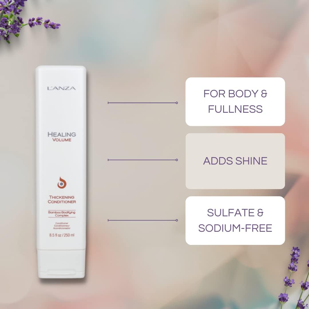 LANZA - Healing Volume Thickening Conditioner 1 L (33.8 fl oz) Conditioner LANZA