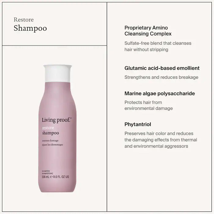 Living Proof: Restore Shampoo - 236ml [Beauty] Hair Care Living Proof   