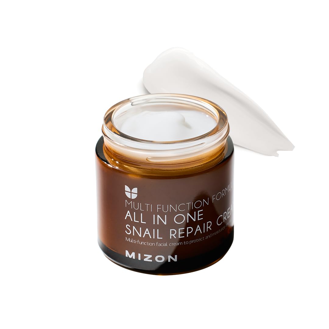 MIZON All In One Snail Repair Cream 75 mL (2.54 fl oz) Moisturizer MIZON