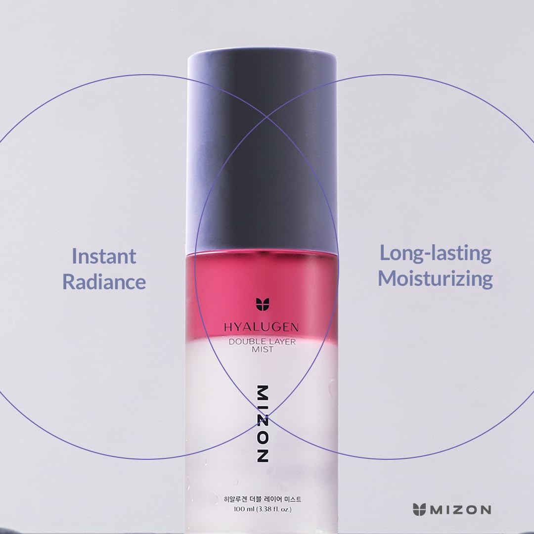 MIZON Hyalugen Double Layer Mist 100 mL (3.38 fl oz) Moisturizer MIZON