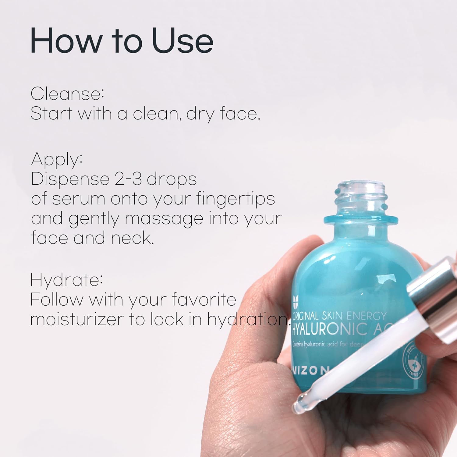 MIZON Hyaluronic Acid 100 30 mL (1.01 fl oz) Serum MIZON