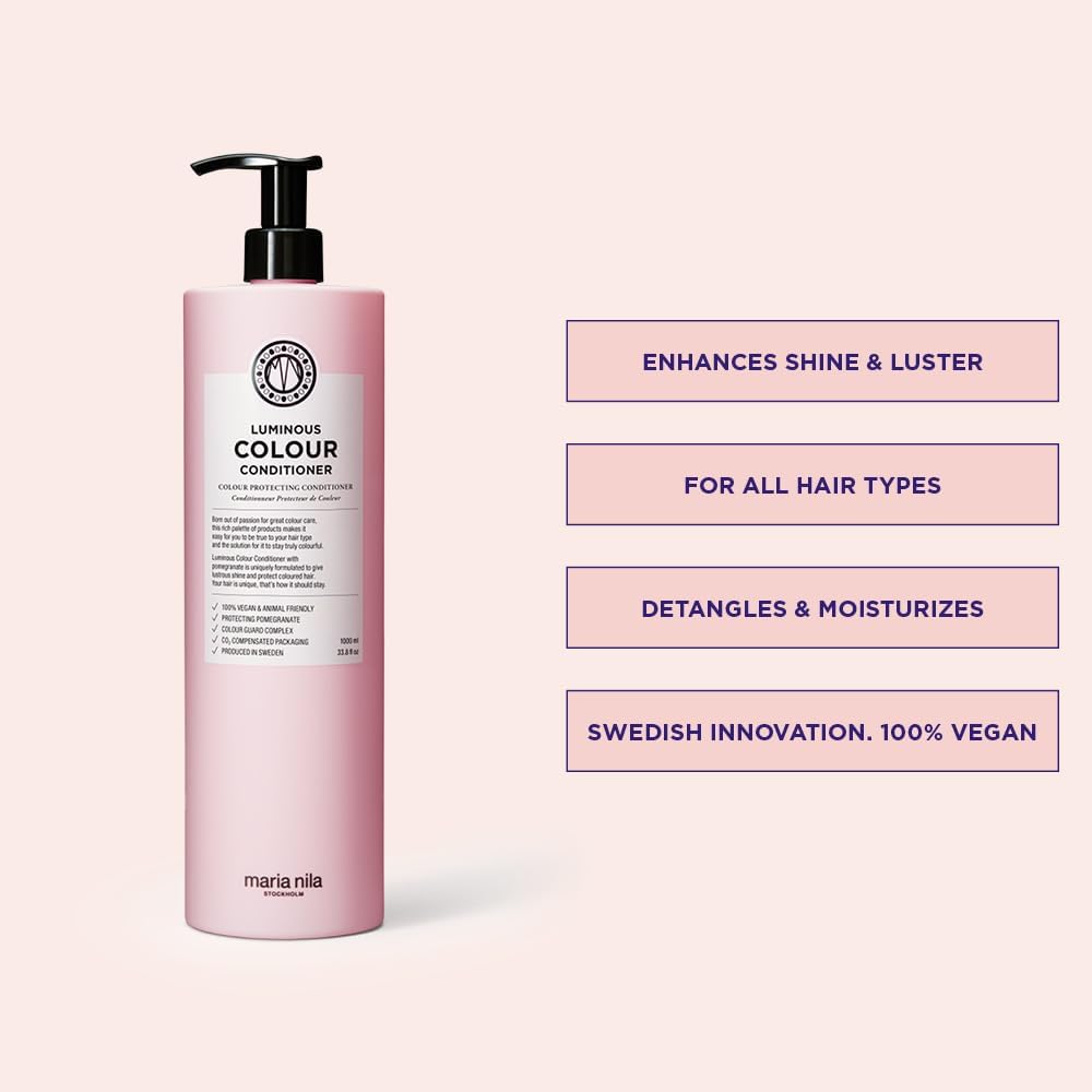 Maria Nila Luminous Colour Conditioner 1 L (33.8 fl oz) Conditioner Maria Nila