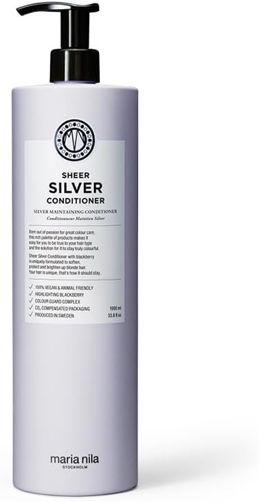 Maria Nila - Sheer Silver Conditioner - 33.8oz / 1L [Beauty]
