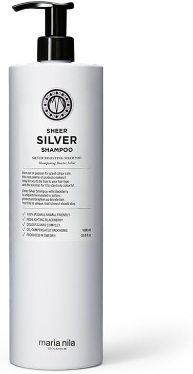 Maria Nila Sheer Silver Shampoo 1 L (33.8 fl oz) Shampoo Maria Nila