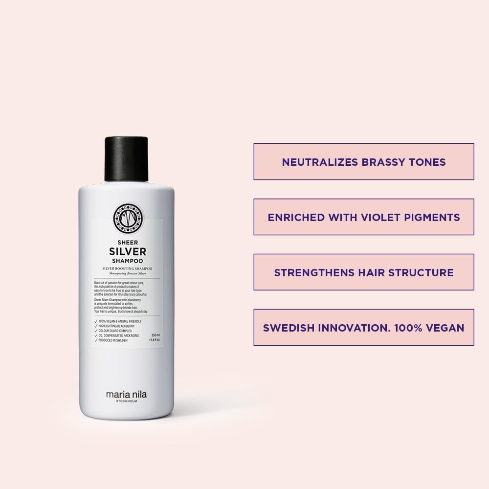 Maria Nila Sheer Silver Shampoo 350 mL (11.8 fl oz) Shampoo Maria Nila