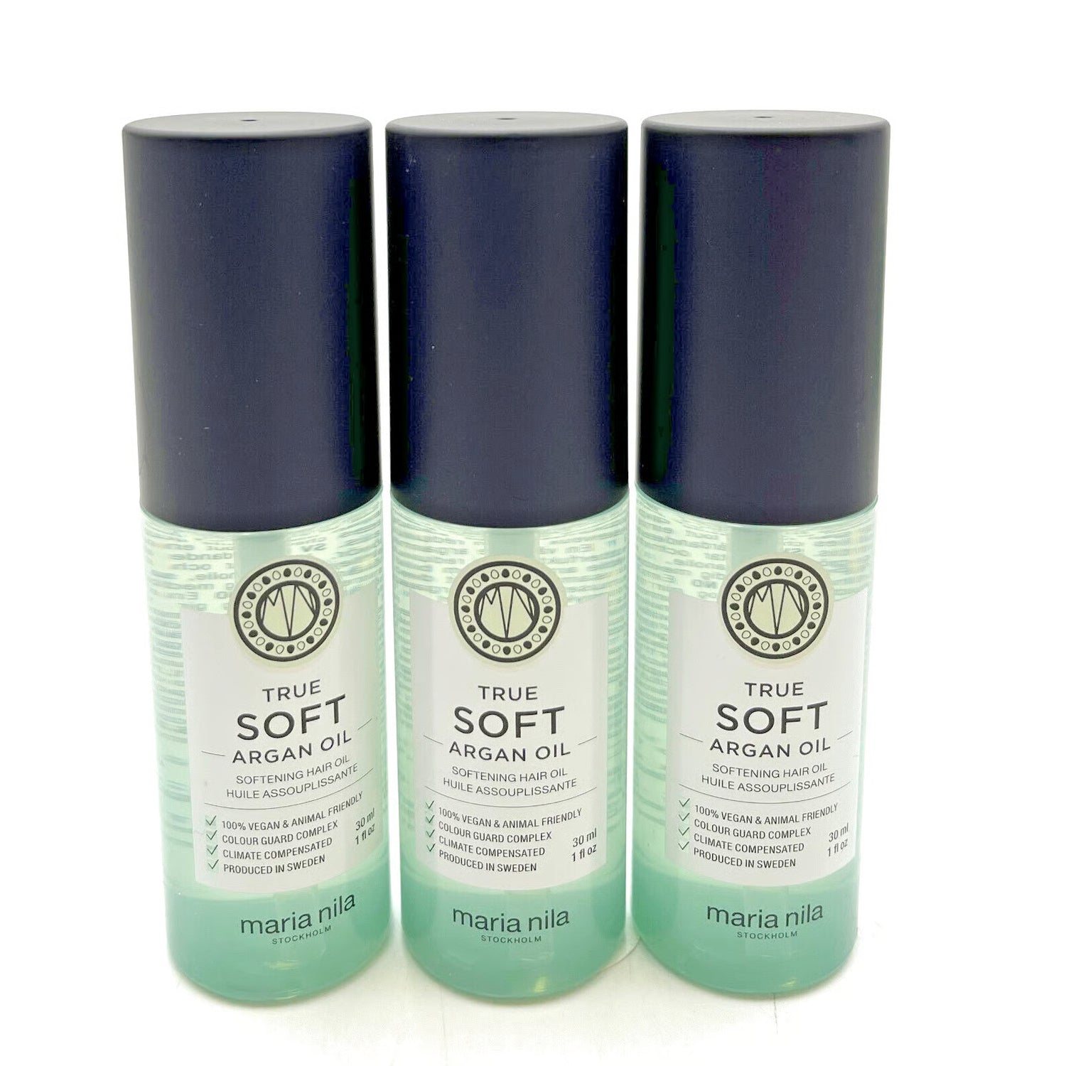 Maria Nila True Soft Argan Oil 30 mL (1 fl oz) 3 Pack