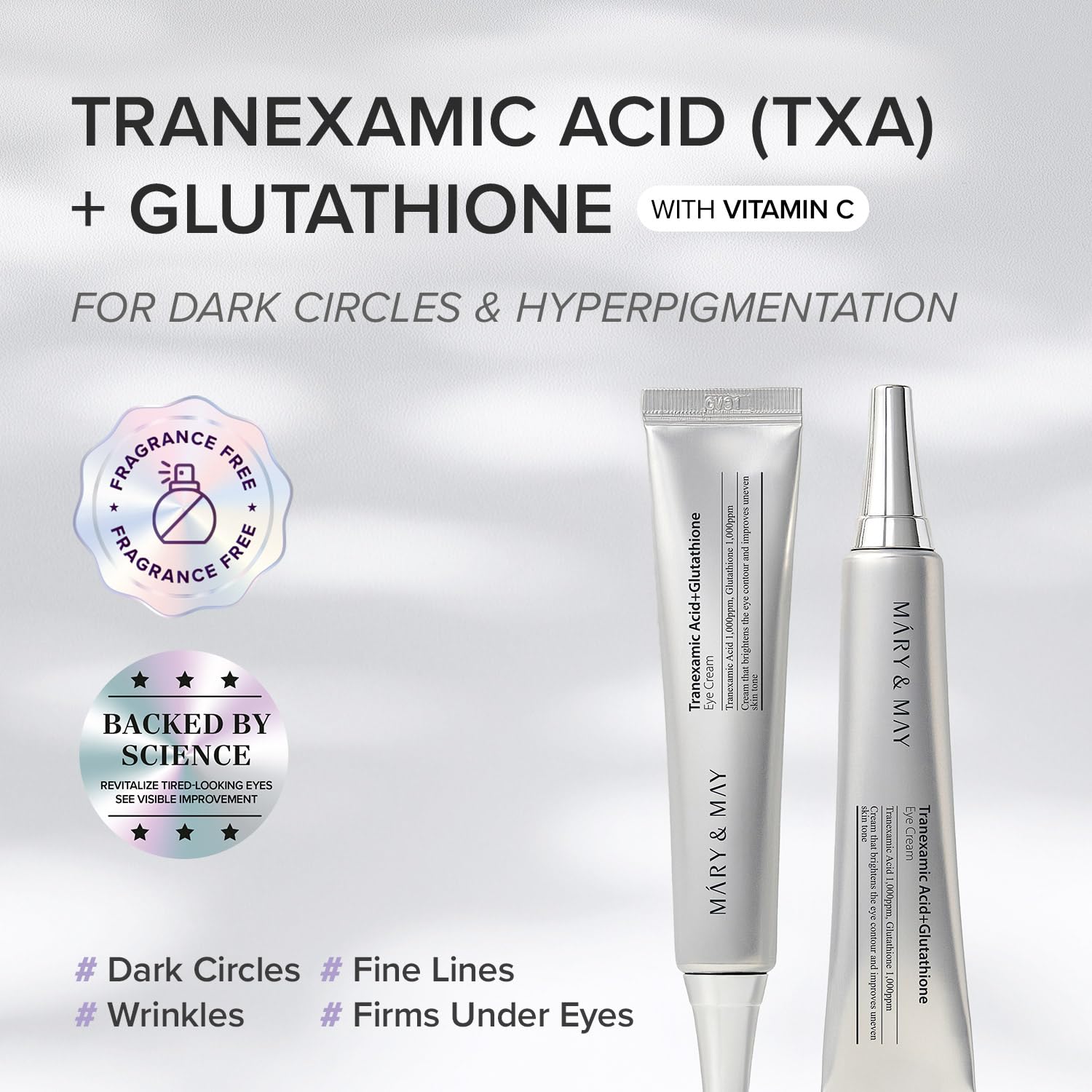Mary&May Tranexamic Acid Glutathion Eye Cream 30 mL (1.01 fl oz)