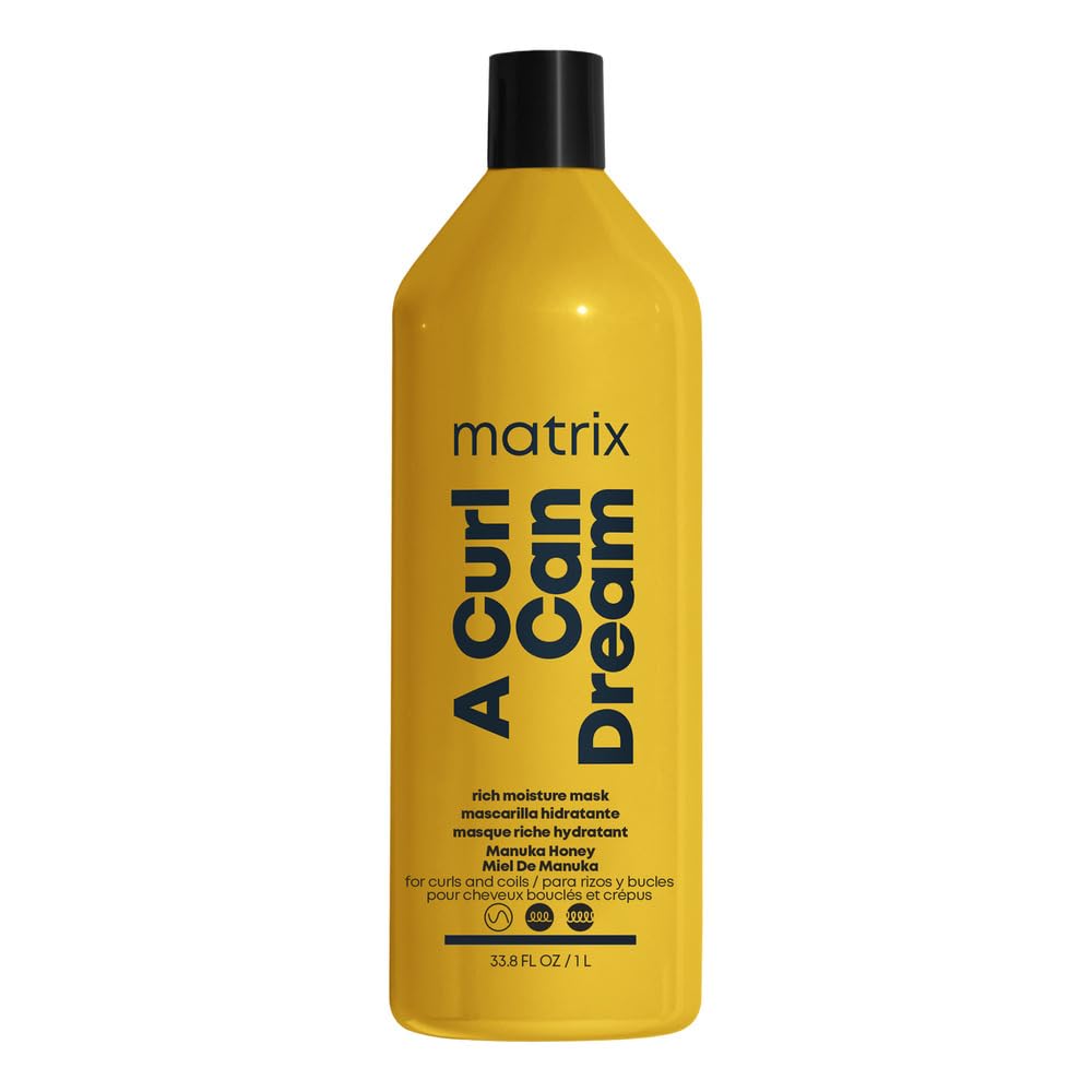 Matrix - A Curl Can Dream Rich Moisture Mask - 1 L / 33.8 FL oz [Beauty]