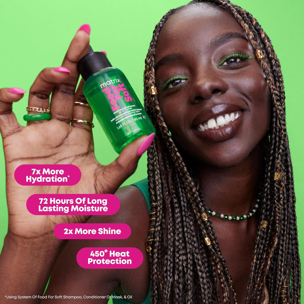 Matrix Food For Soft Multi-Use Hair Oil 50 mL (1.7 fl oz) Serum Matrix