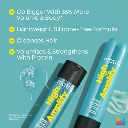 Matrix - High Amplify Shampoo & Conditioner Set - 300 mL / 10.1 FL oz