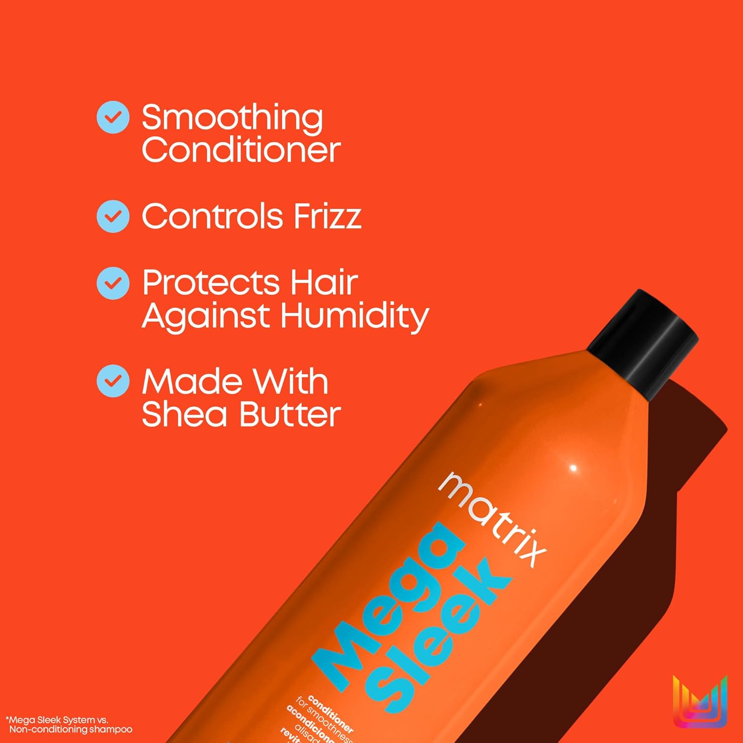 Matrix Mega Sleek Conditioner 1 L (33.8 fl oz) Conditioner Matrix