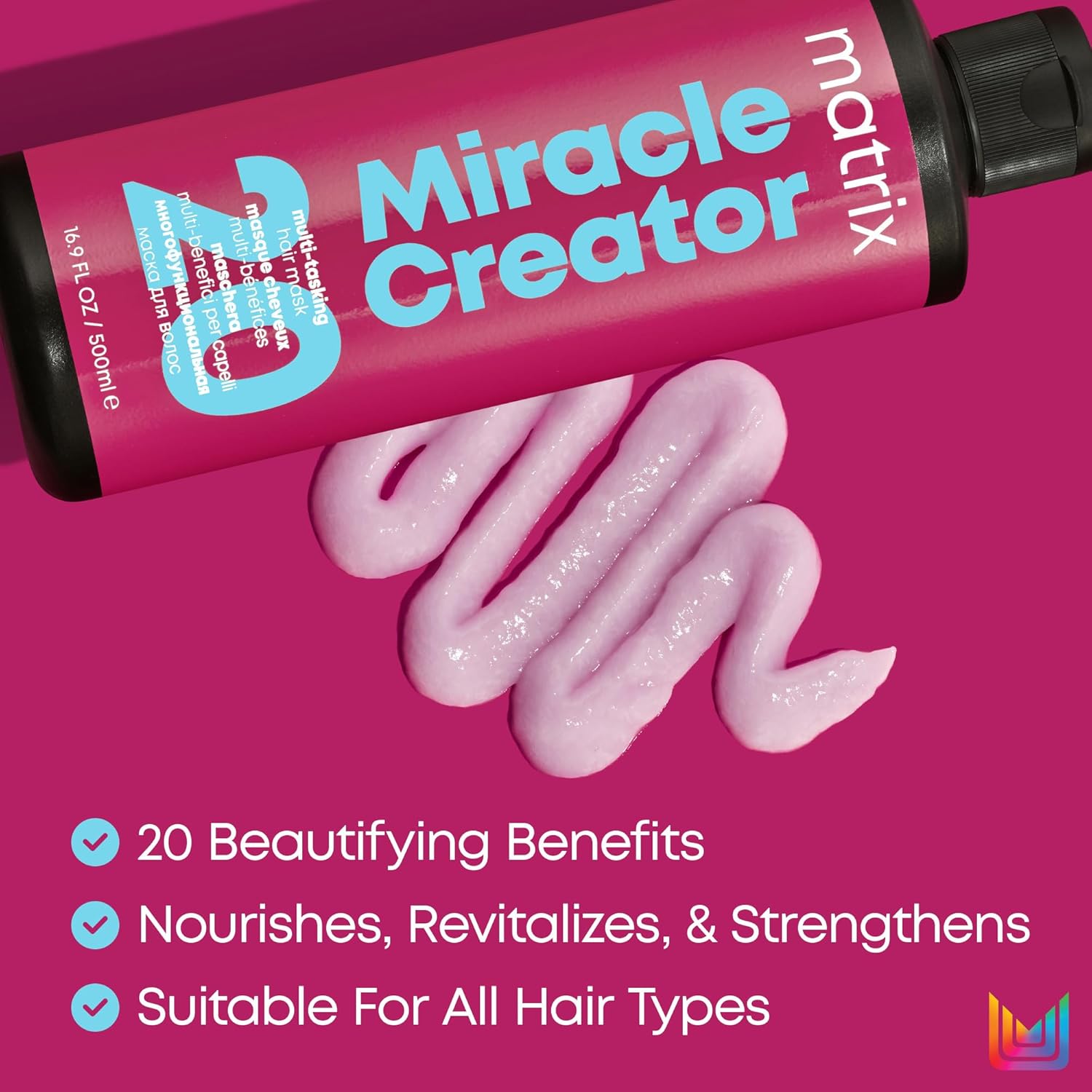 Matrix Miracle Creator Hair Mask 500 mL (16.9 fl oz)