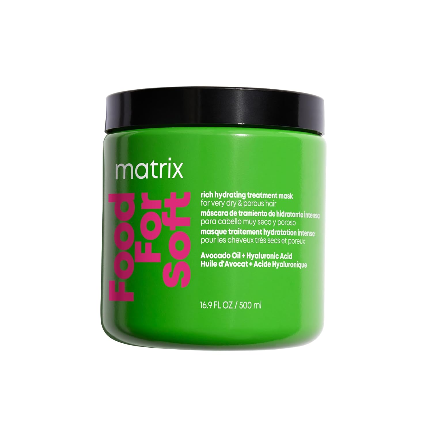 Matrix Miracle Food For Soft Rich Hydrating Treatment Mask 500 mL (16.9 fl oz) Hair Mask Matrix