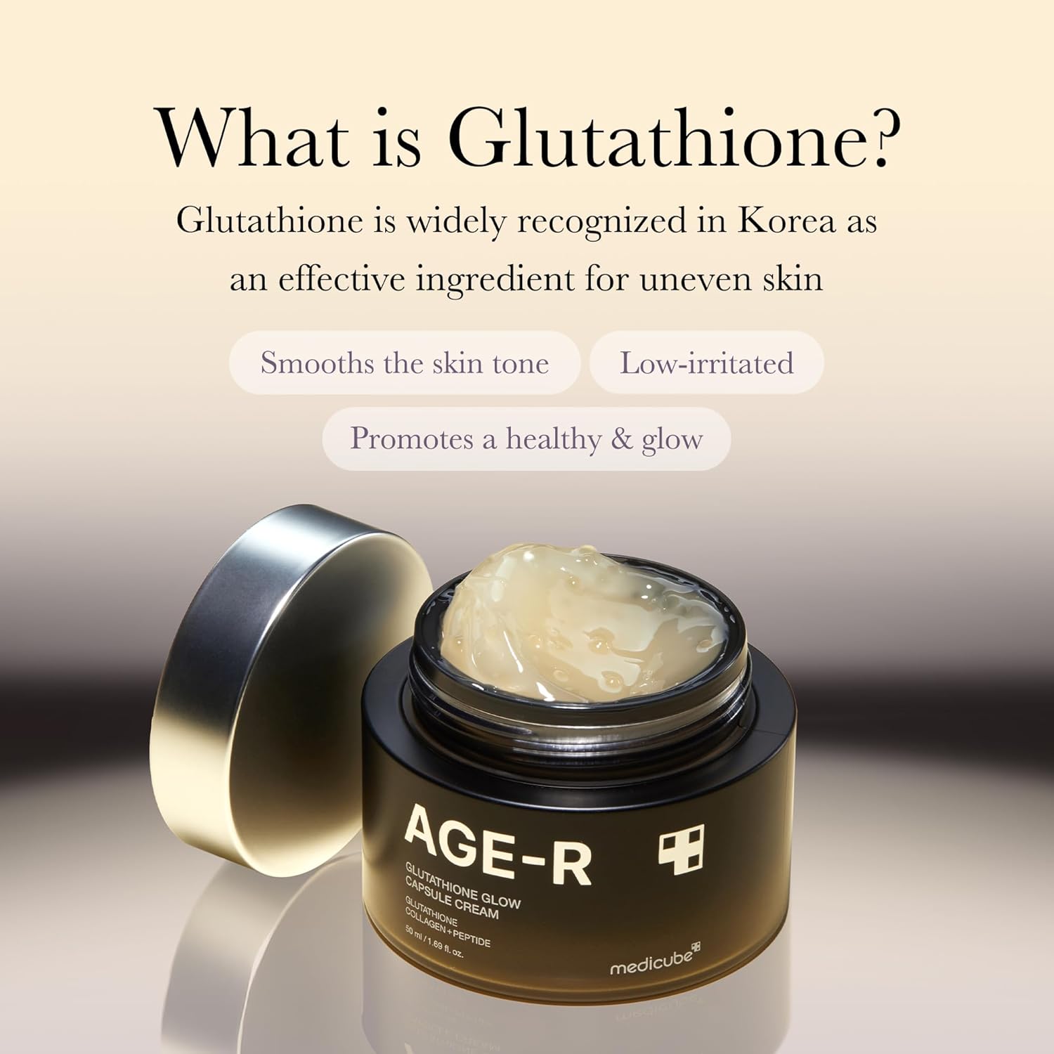 Medicube AGE-R Glutathione Glow Capsule Cream 50 mL (1.69 fl oz)