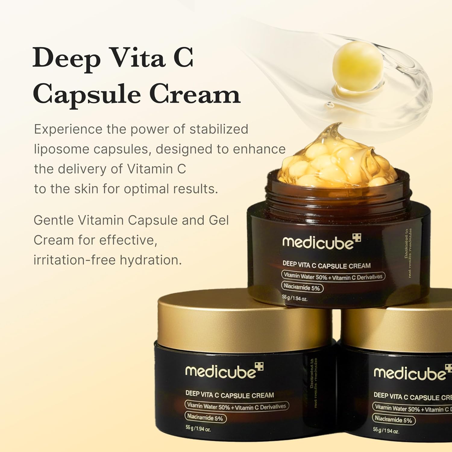Medicube Deep Vita C Capsule Cream 55 g (1.94 oz) Moisturizer medicube