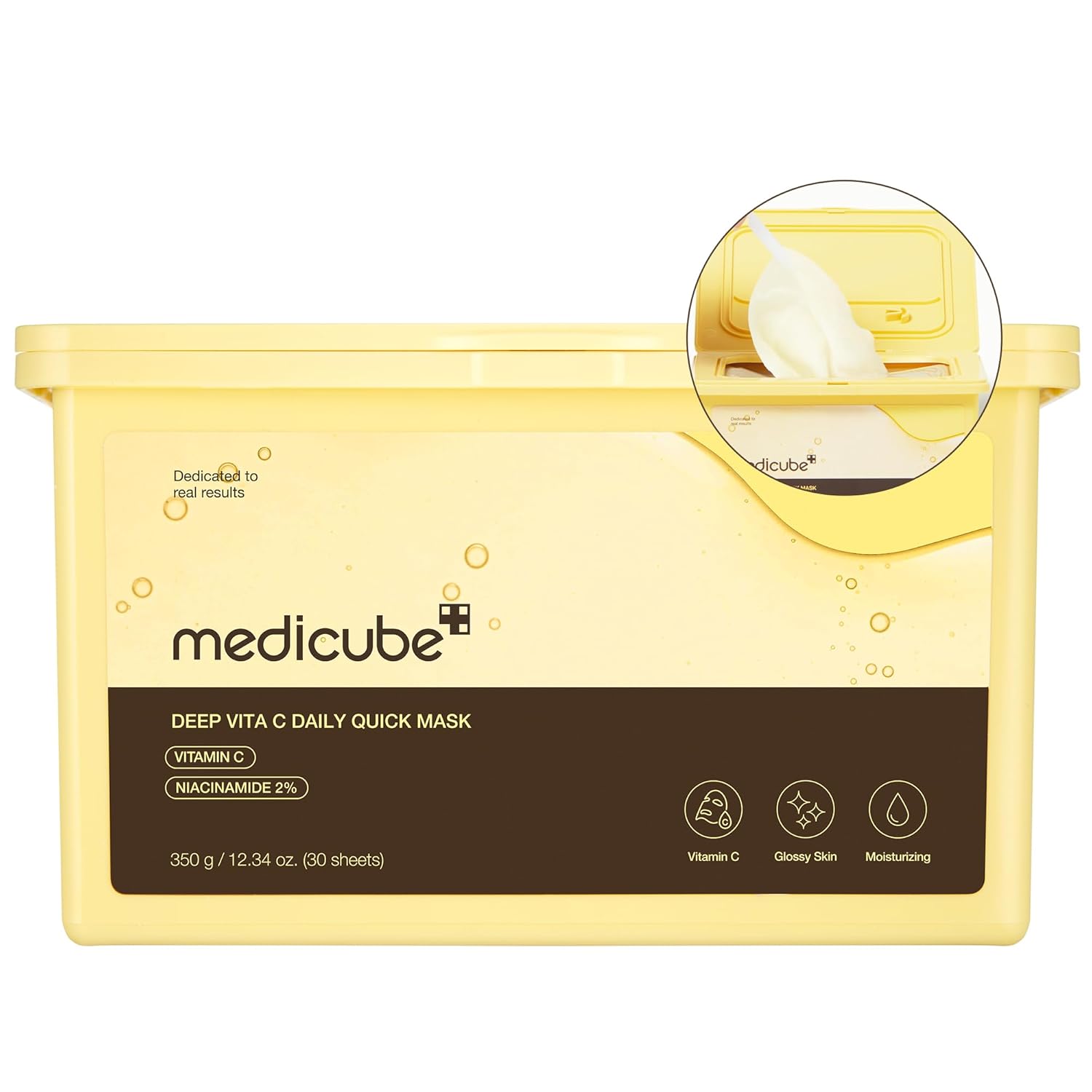 Medicube Deep Vita C Daily Quick Mask 350g / 30 sheets