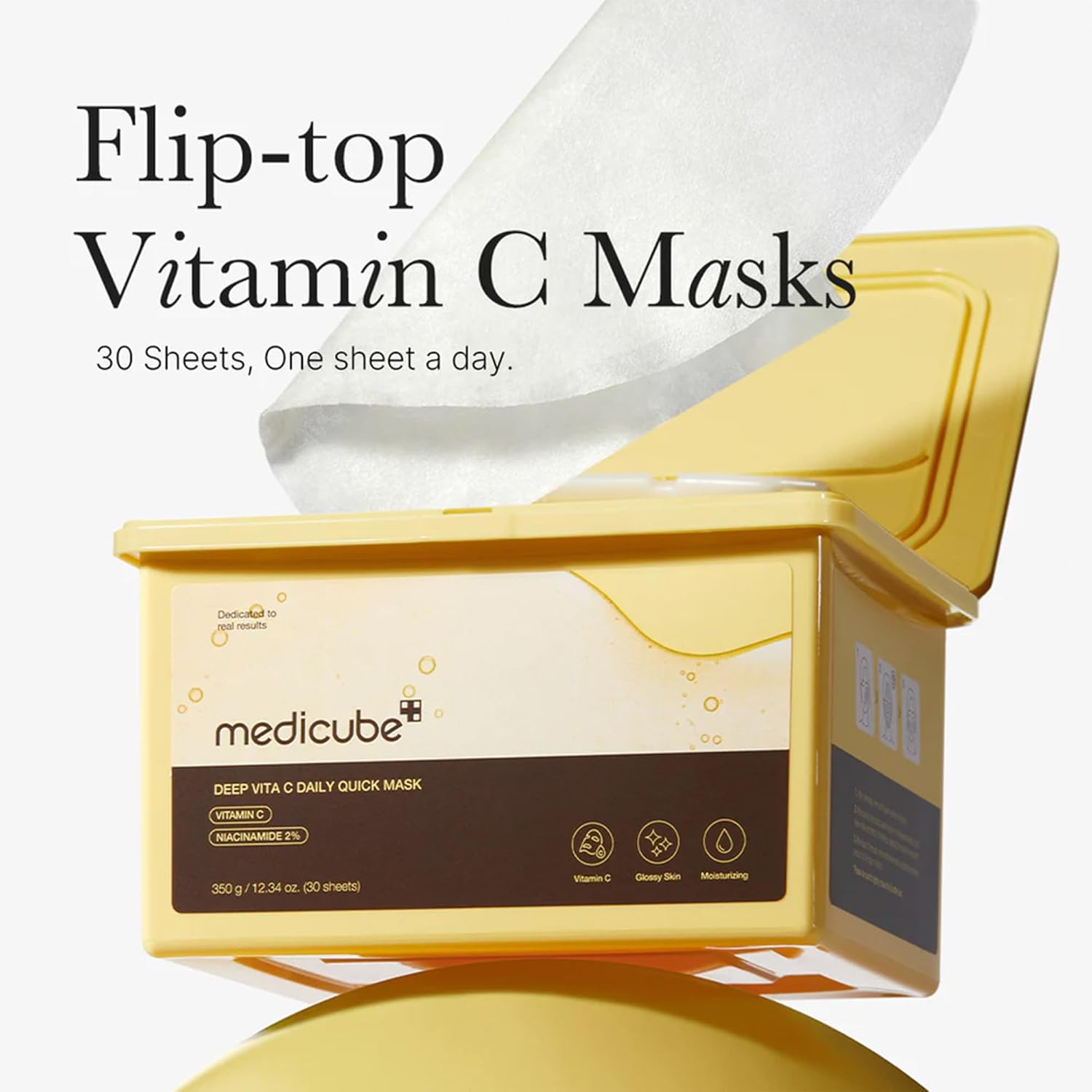 Medicube Deep Vita C Daily Quick Mask 350g / 30 sheets