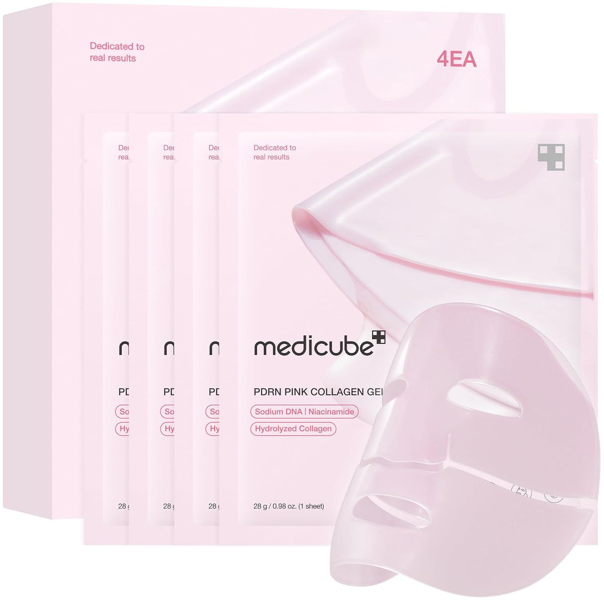 Medicube PDRN Pink Collagen Gel Mask 28g (4 ea) Mask medicube