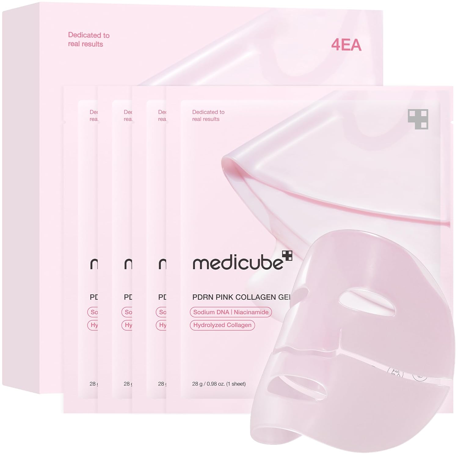 Medicube PDRN Pink Collagen Gel Mask 28g (4 ea) Mask medicube