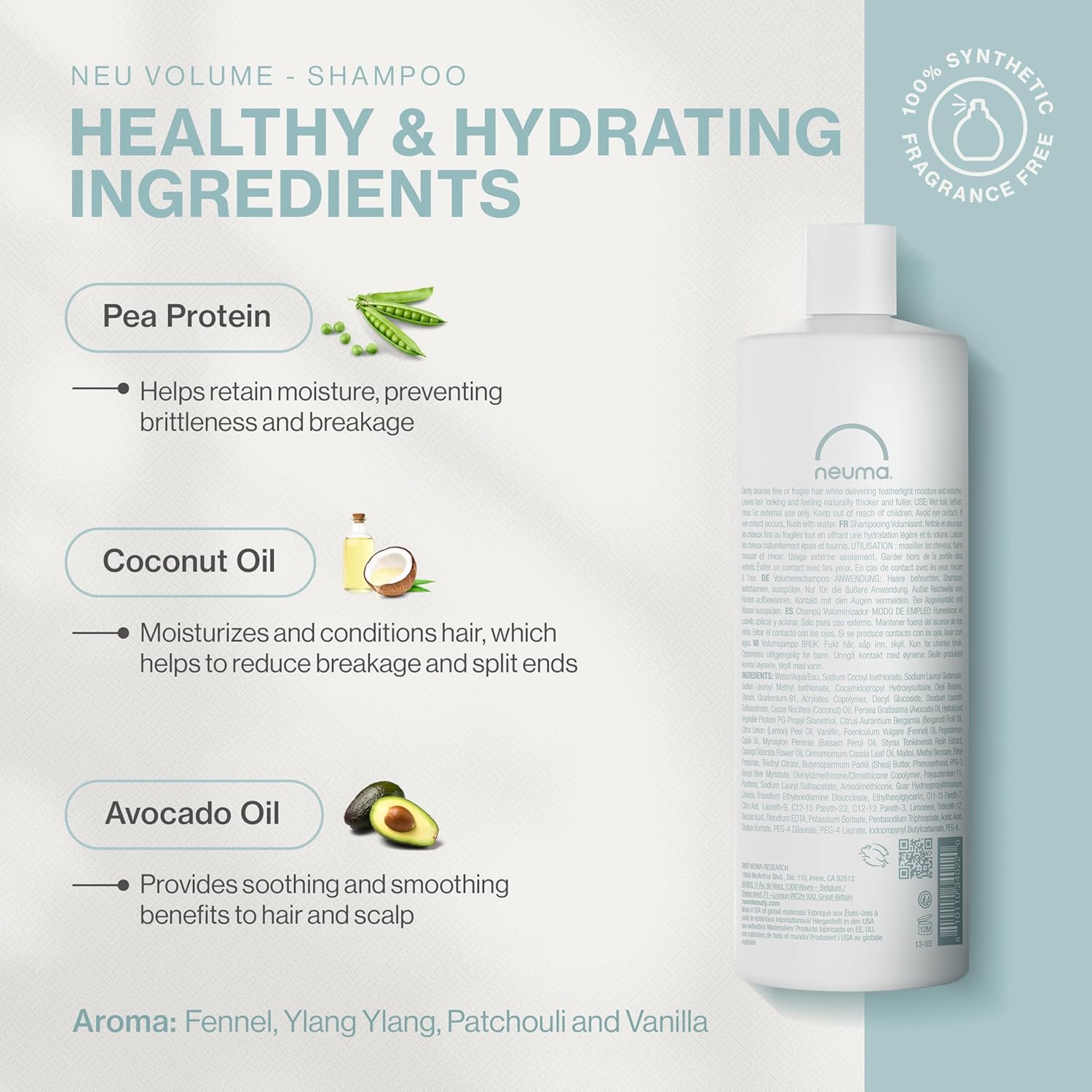 Neuma: Neu Volume Shampoo 946 mL (32 fl oz) Shampoo Neuma