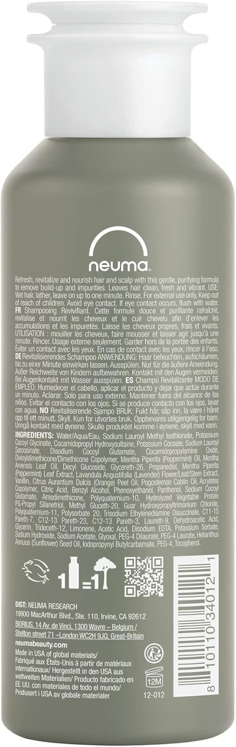 Neuma: Re Neu Shampoo 250 mL (8.45 fl oz) Shampoo Neuma