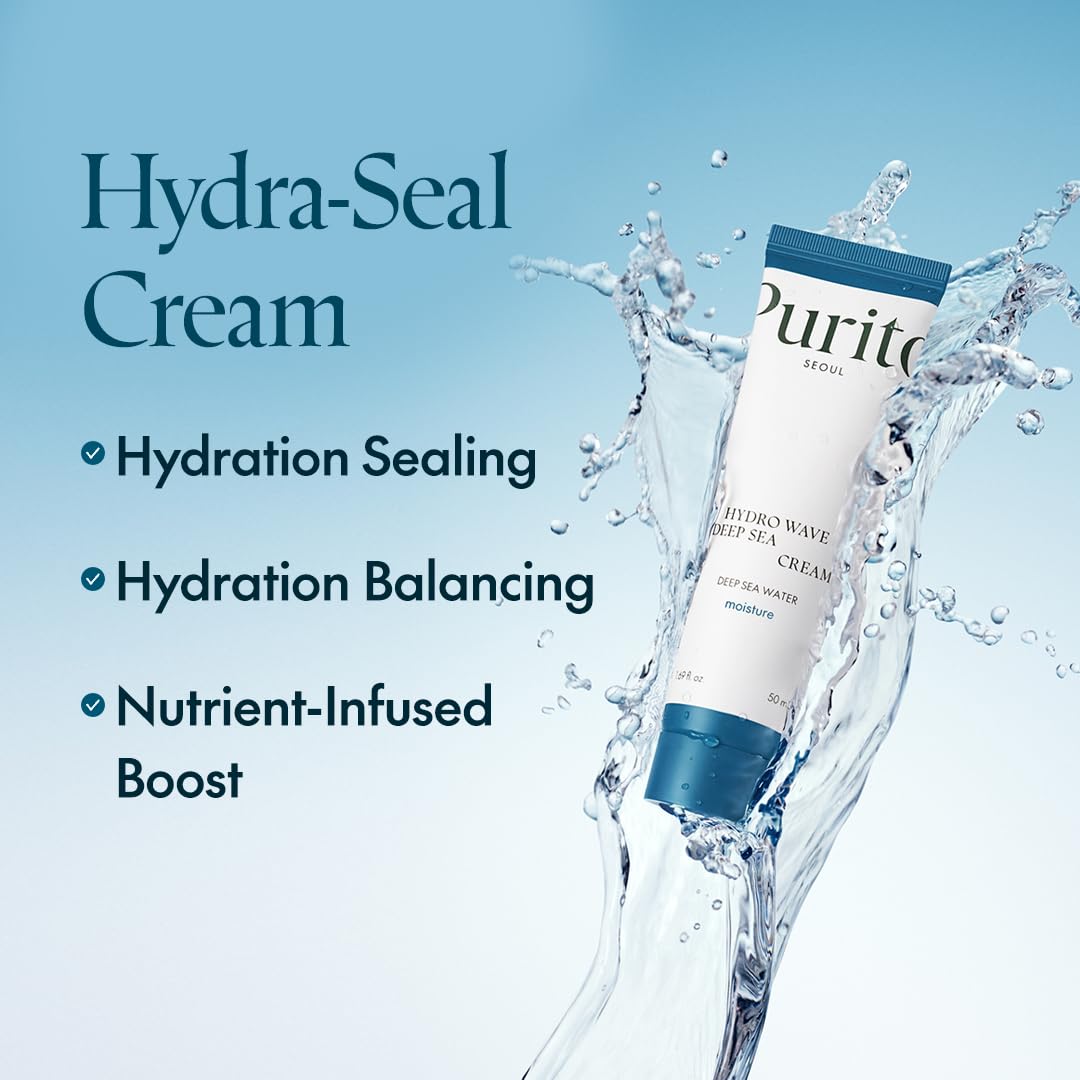 Purito Hydro Wave Deep Sea Cream 50 mL (1.69 fl oz) Skincare Purito