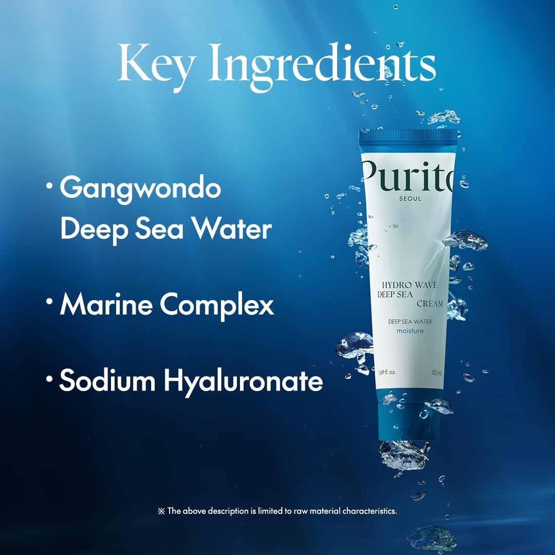 Purito Hydro Wave Deep Sea Cream 50 mL (1.69 fl oz) Skincare Purito